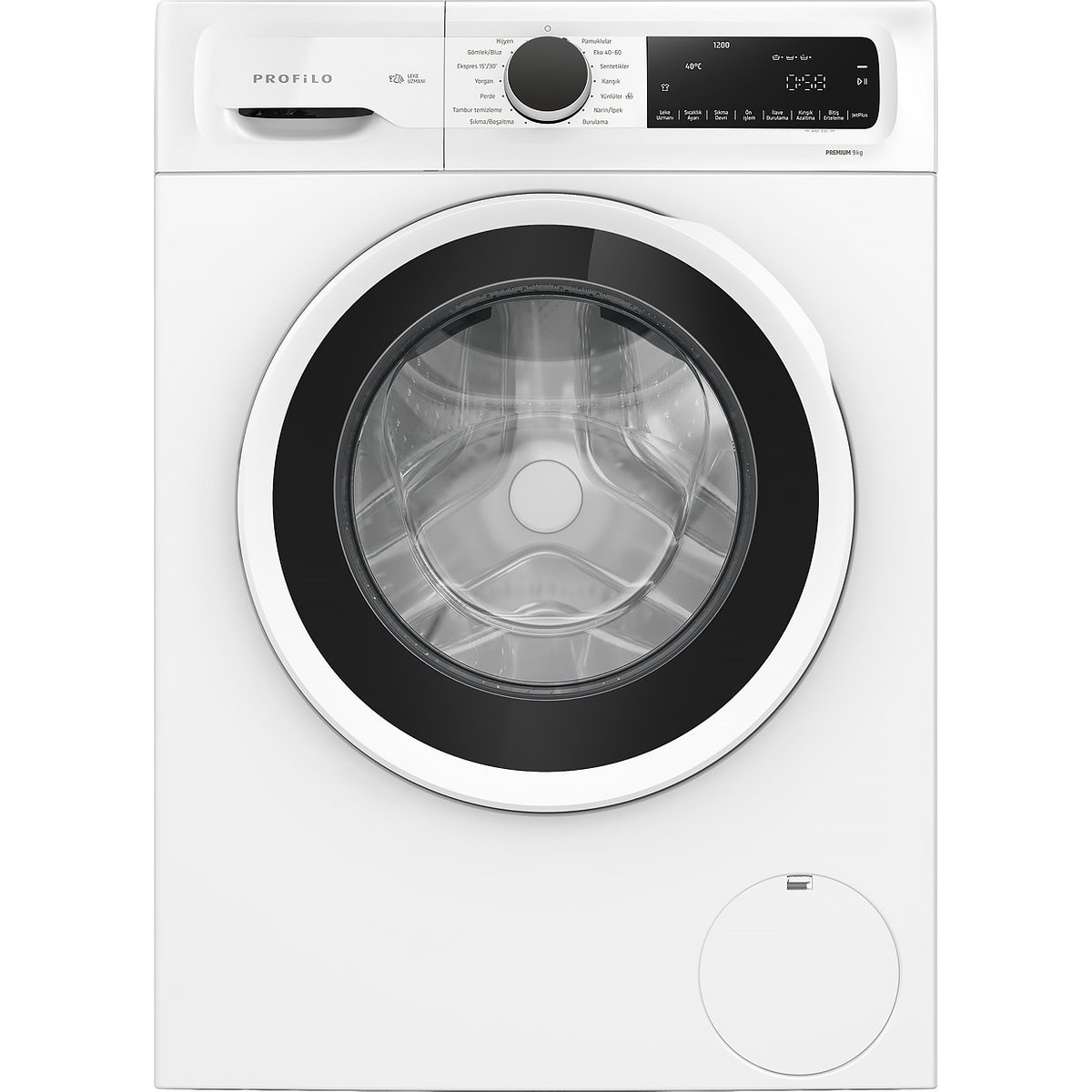 Profilo CGA242X3TR 9 kg Yıkama Kapasiteli A Enerji Sınıfı 1200 Devir Çamaşır Makinesi