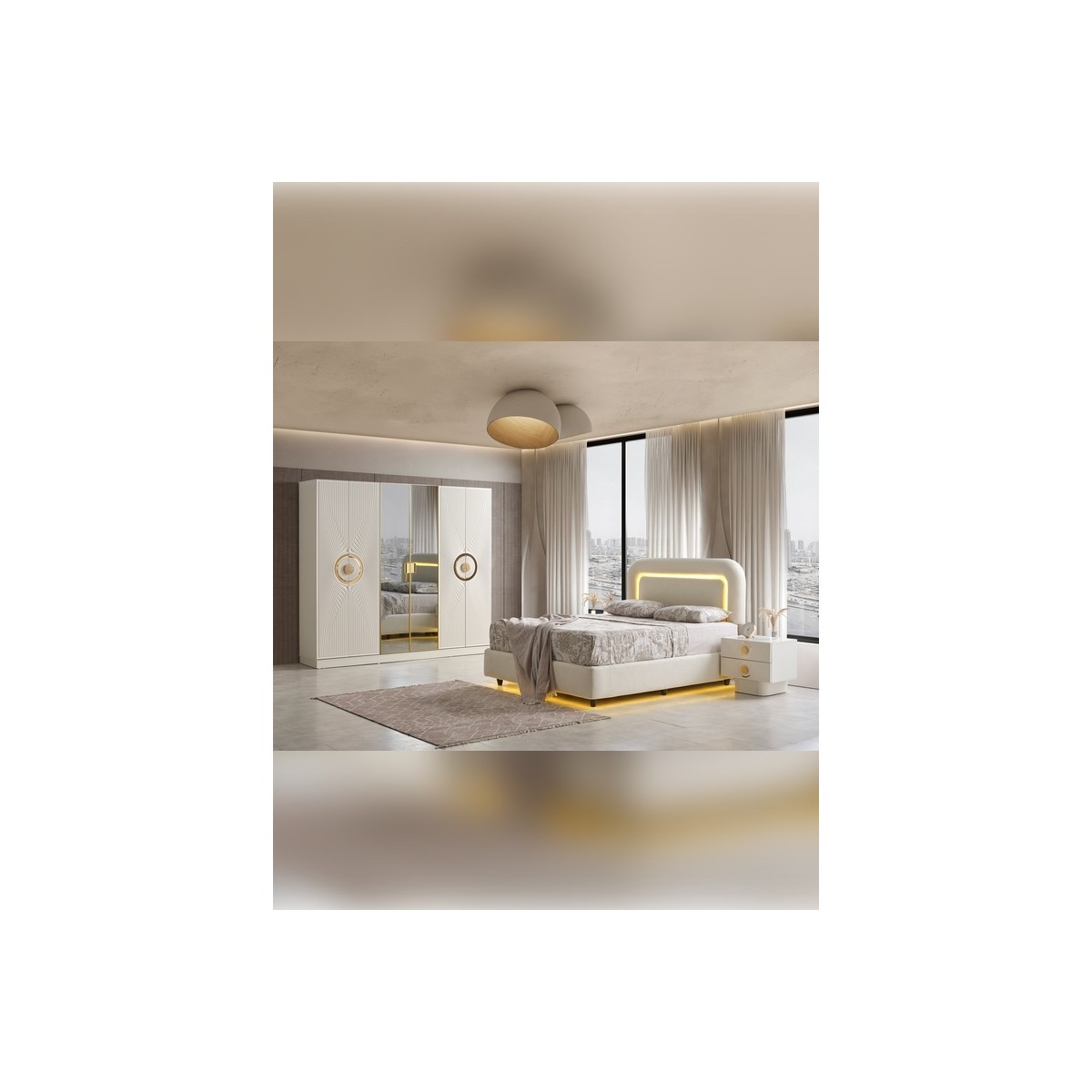 %100 Mdf Gusta Yatak Odası Takımı