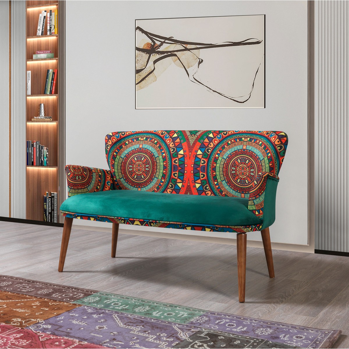 Mobilya Bazarı Hermes Çay Seti Ikili Koltuk, Kanepe (Balkon, Salon, Cafe, Ofis)