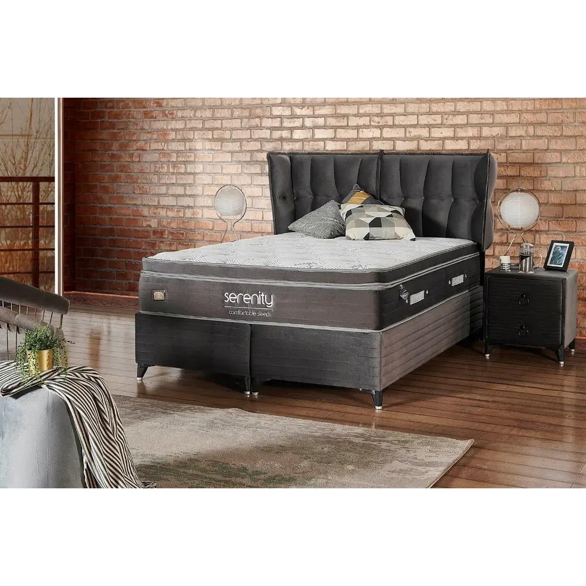 Tutku Yatak Serenity Kendinden Pedli Dsc Yaylı Ortopedik Yatak 120X200
