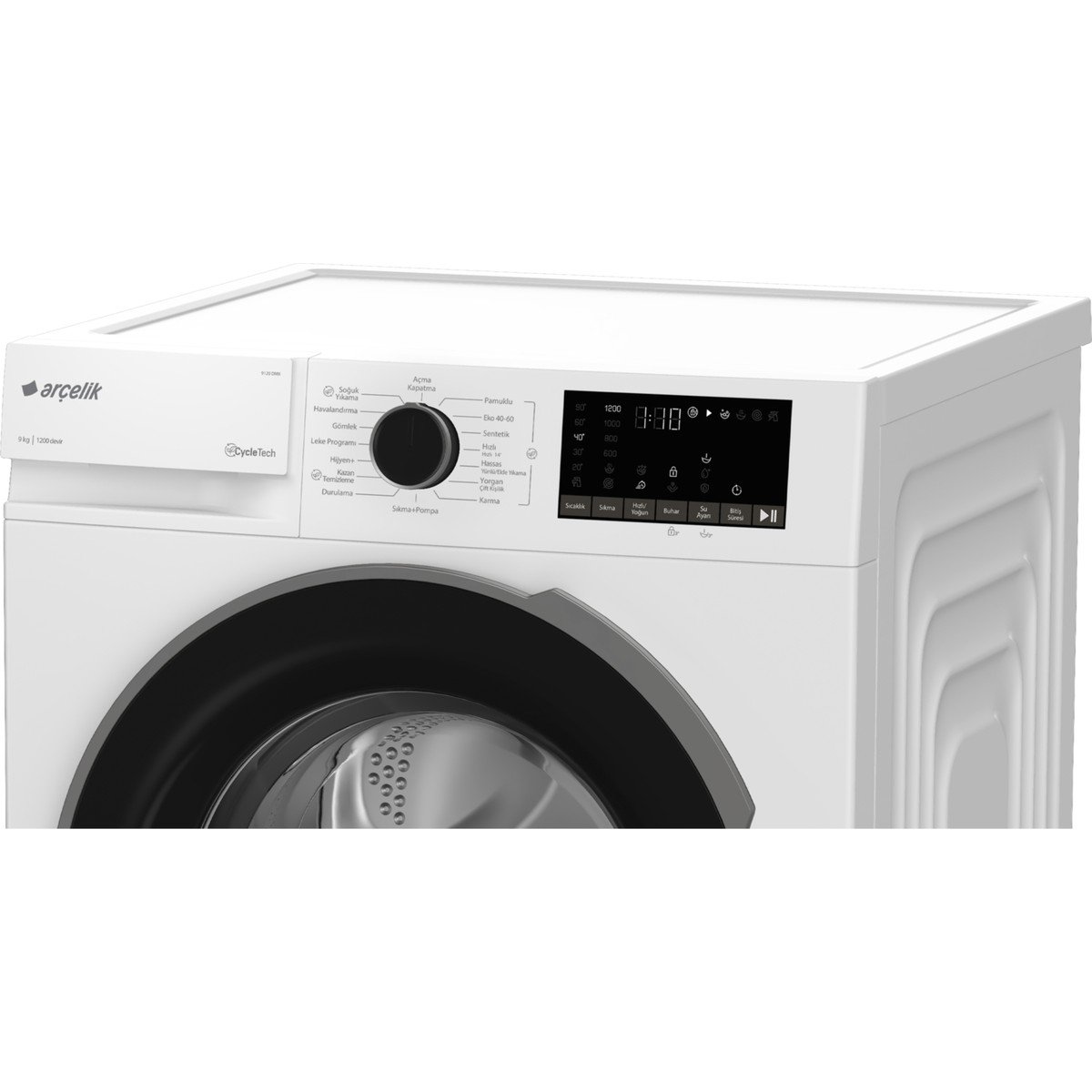 Arçelik 9120 Dmx 1200 Devir 9 kg Çamaşır Makinesi
