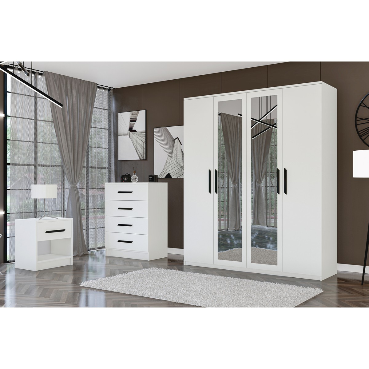 Metalia Gm 901 Avanos 3'lü Genç Odası Takımı