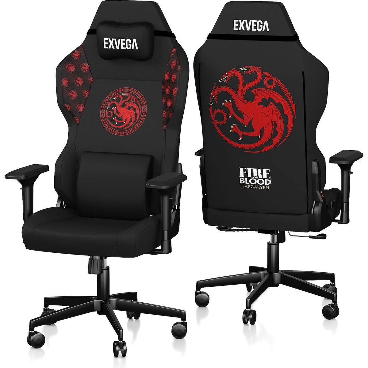 1001 Andromeda Game Of Thrones Targaryen House Lisanslı Oyuncu Koltuğu