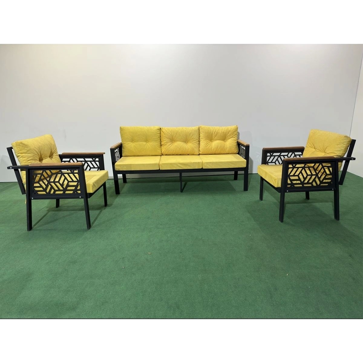 Adım Shops 3+1+1 Melisa Balkon-Bahçe-Kafe Çay Seti Koltuk Oturma Takımı-Oturma Grubu,ofis Koltuğu