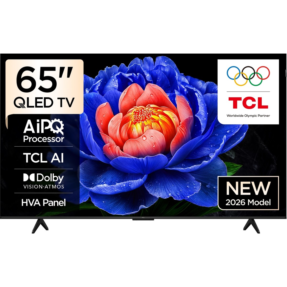 TCL 65T6D 65'' 165 Ekran Uydu Alıcılı 4K Ultra HD Google Smart QLED TV