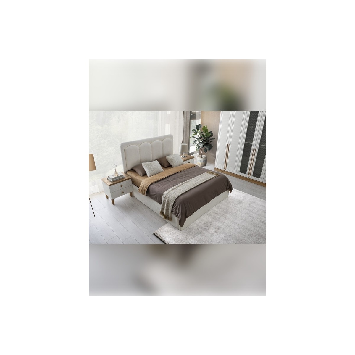 %100 Mdf Perge Yatak Odası Takımı