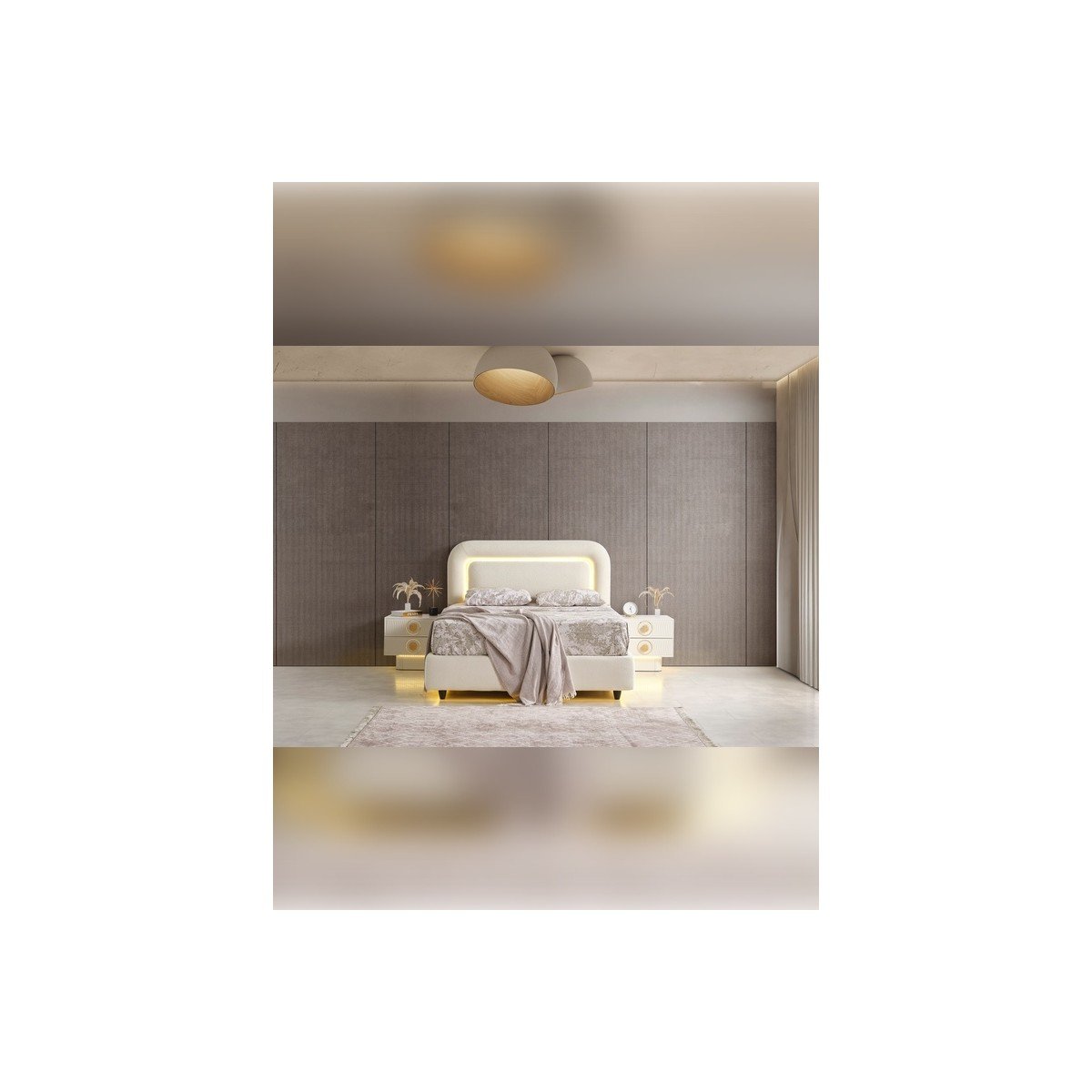 %100 Mdf Gusta Yatak Odası Takımı