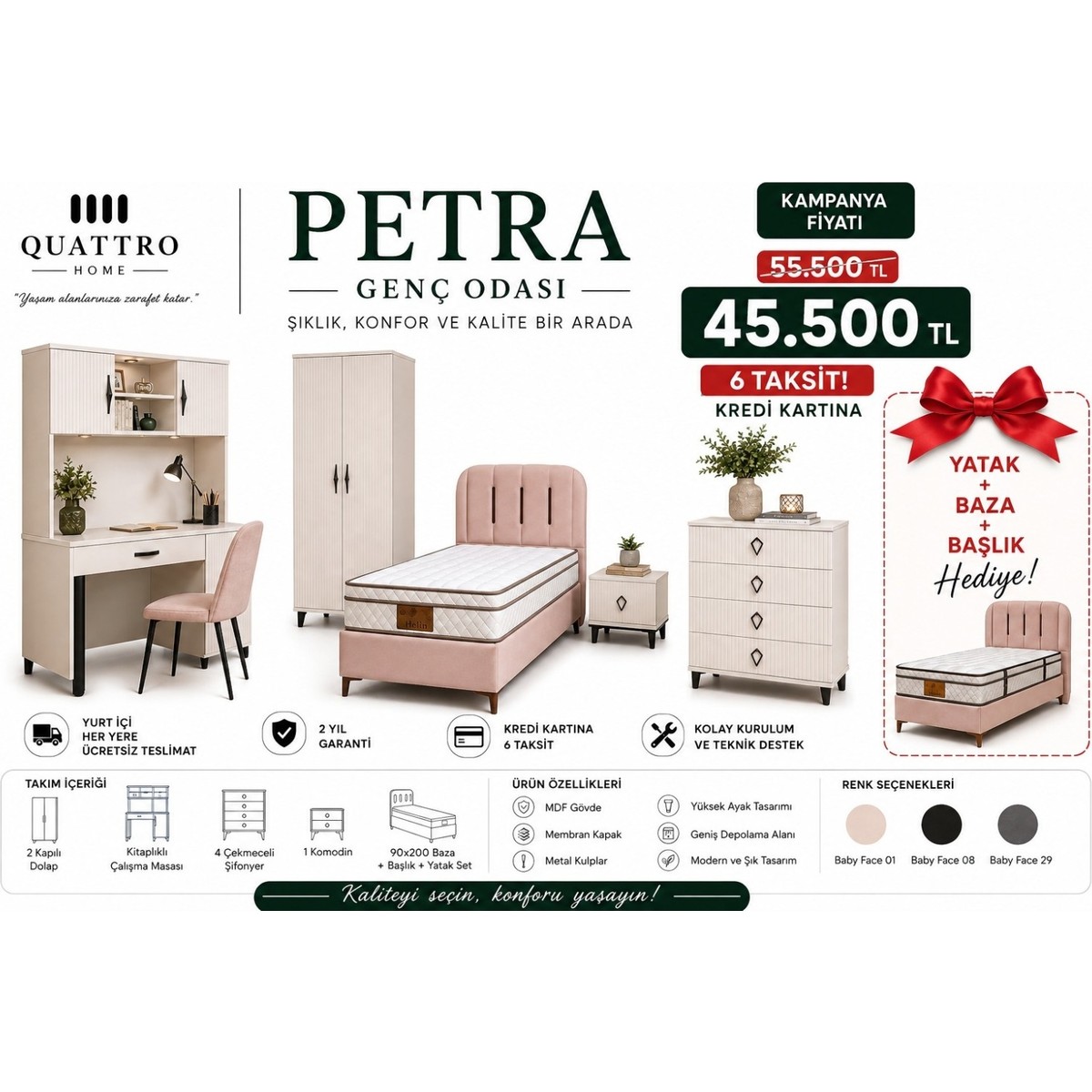 Petra Genç Odası Yeni Yuva Paketi