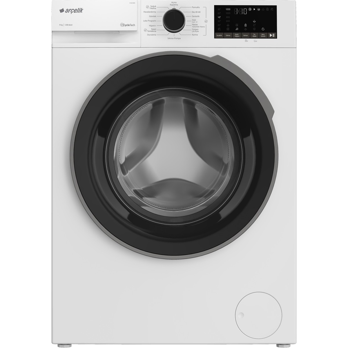 Arçelik 9120 Dmx 1200 Devir 9 kg Çamaşır Makinesi