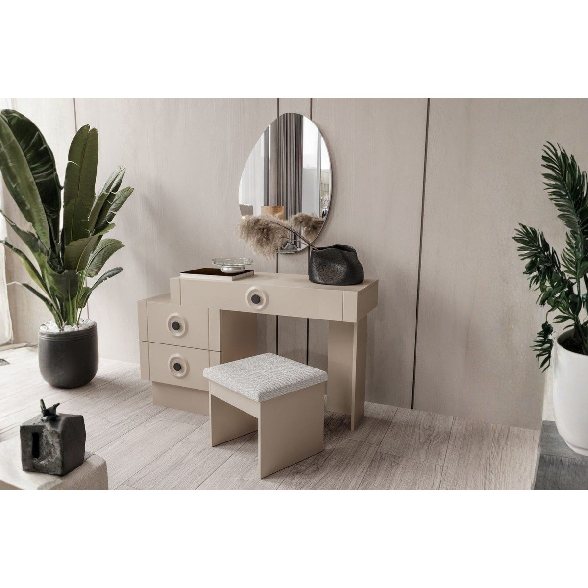 Doressa Sone Beige Yatak Odası Takımı