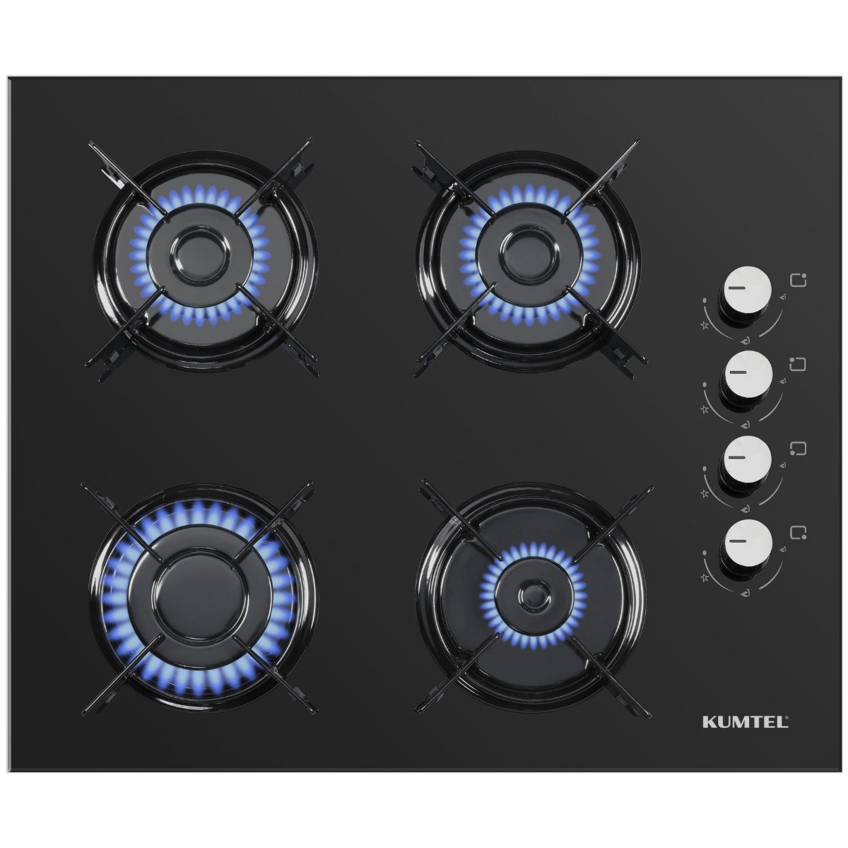 Kumtel Siyah 2 li Set (Ocak – Davlumbaz)