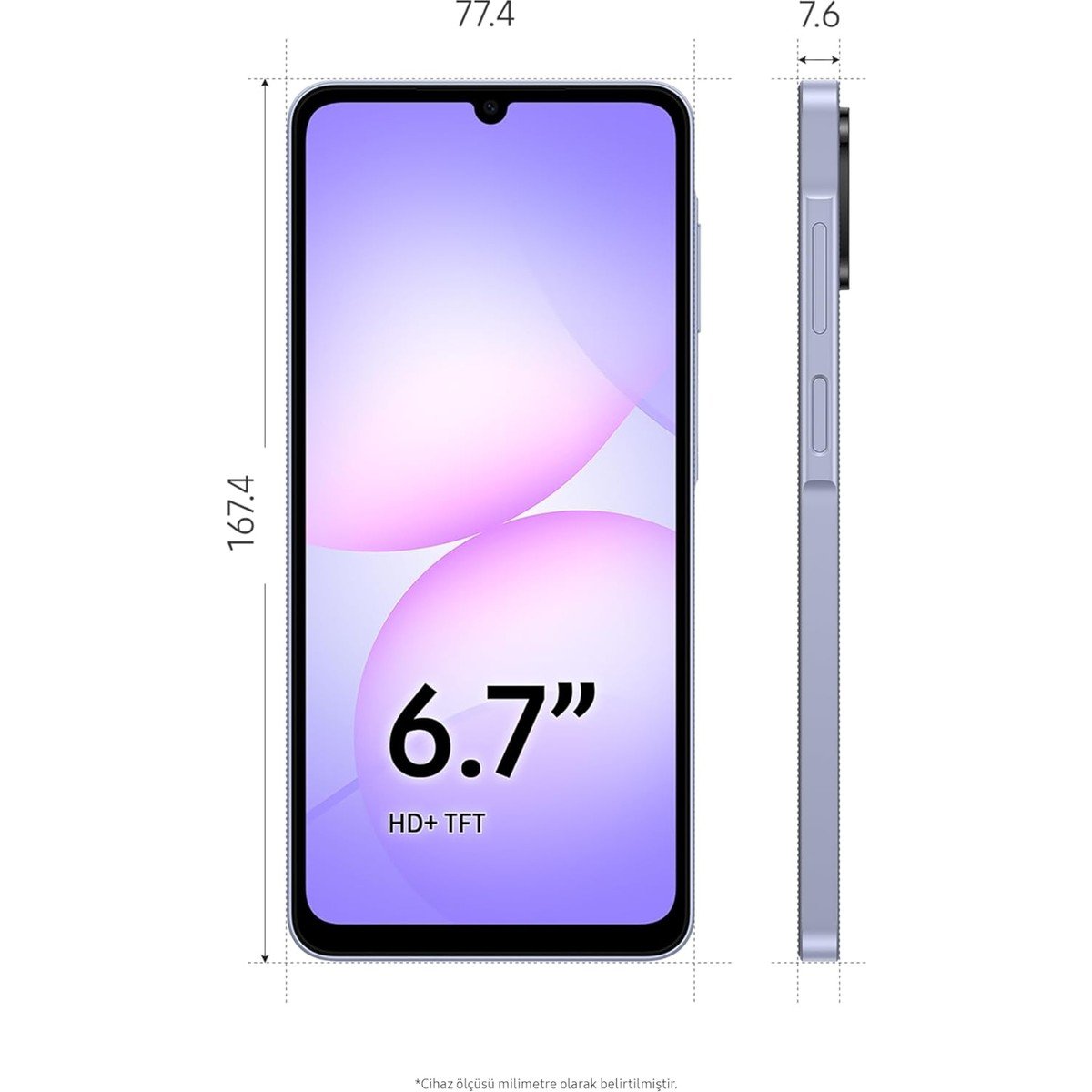 Samsung Galaxy A07 128 GB 4 GB Ram (Samsung Türkiye Garantili)