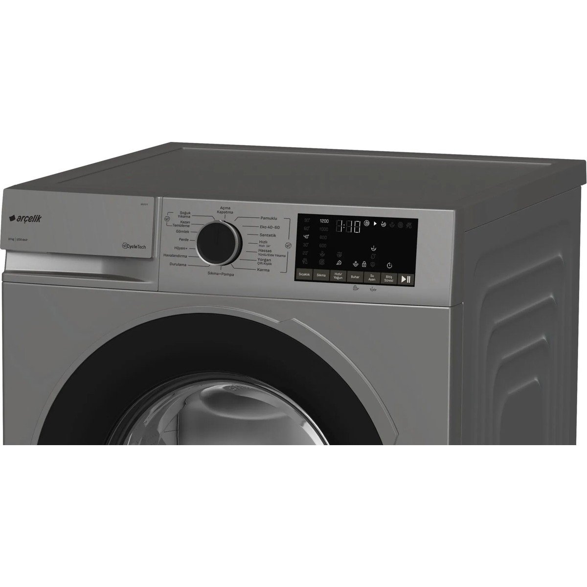 Arçelik 10121 S 1200 Devir 10 Kg Çamaşır Makinesi