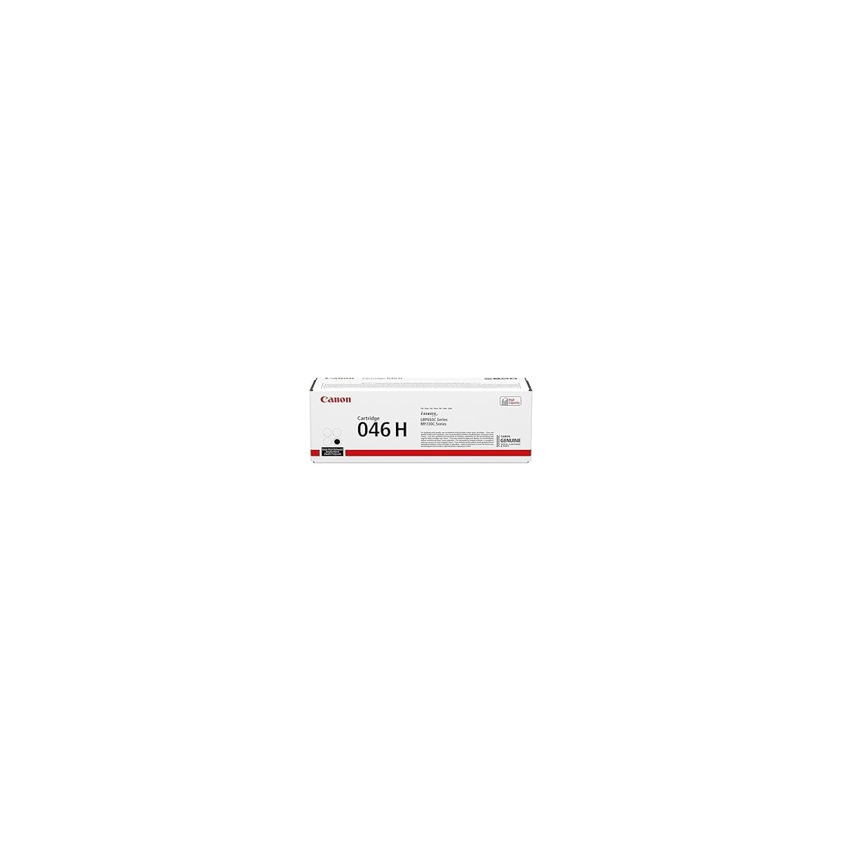 Canon Toner 046H Siyah (Yakl. 6.300 Sayfa) - I-Sensys LBP653CDW, I-Sensys LBP654CX, I-Sensys MF732CDW, I-Sensys MF734CDW, I-Sensys MF735CX Için Uygun