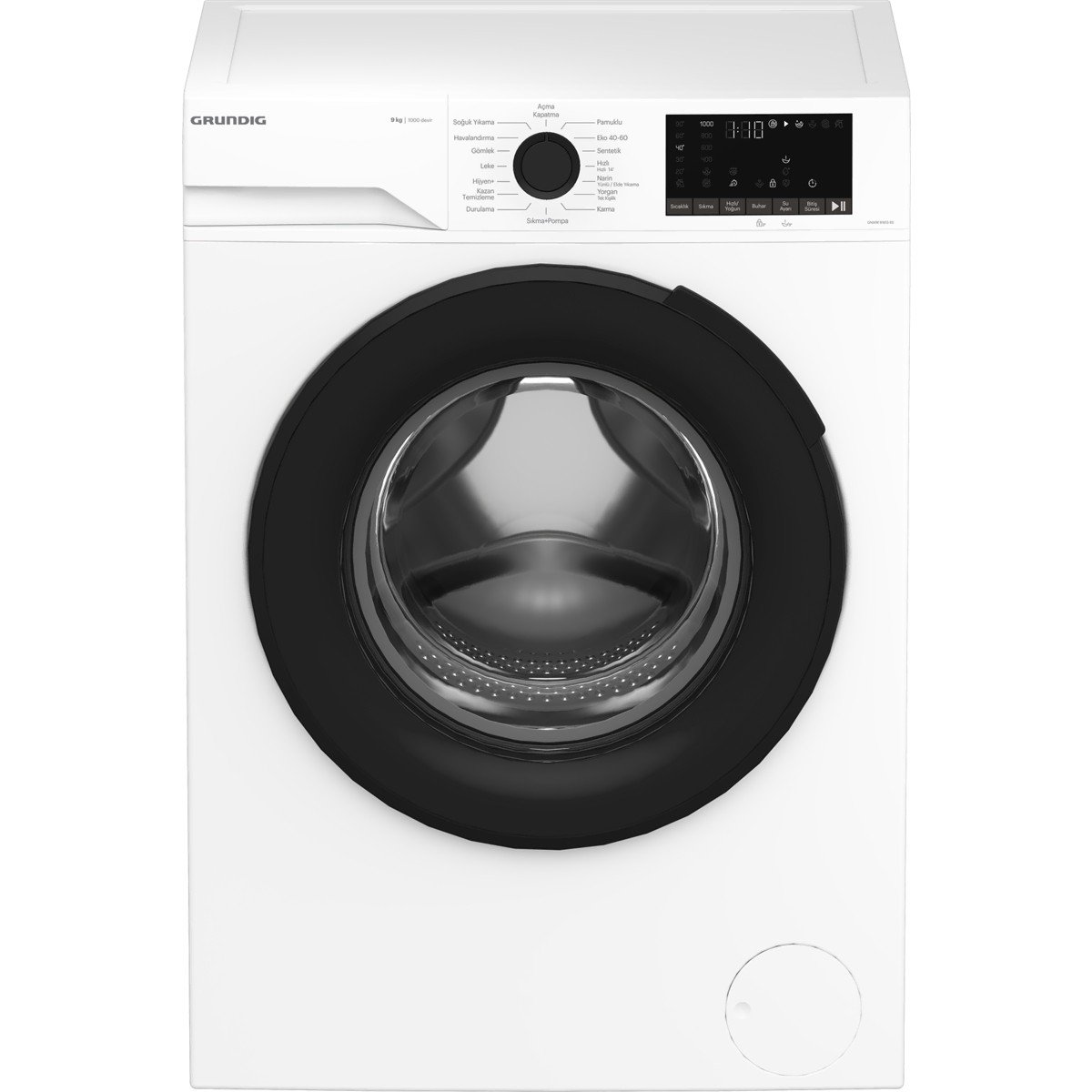 Grundig GNWM 91613 RS 9 kg 1000 Devir Çamaşır Makinesi