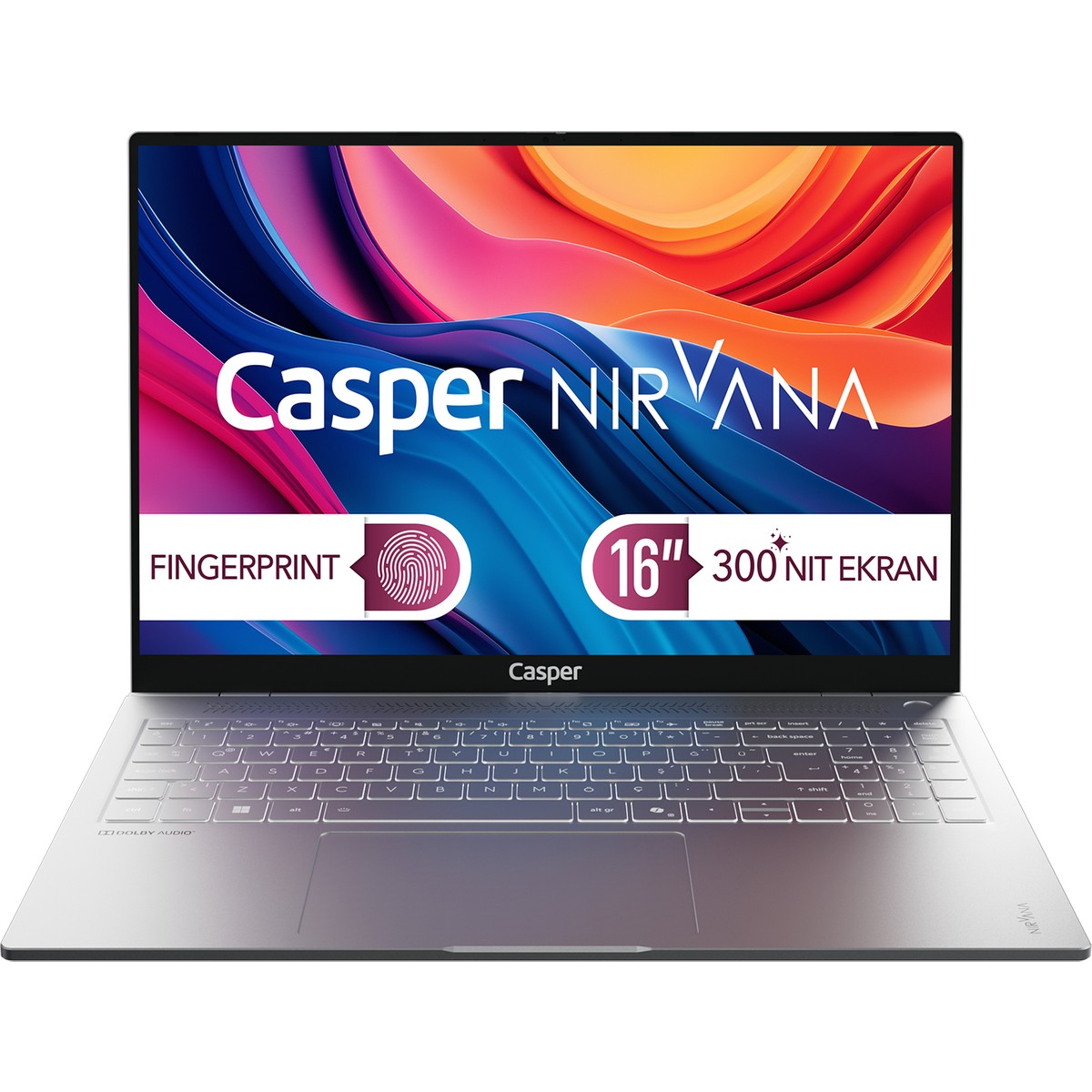 Casper Nirvana S100 Intel Core i7 13620H 16GB 1TB SSD Freedos 16" Taşınabilir Bilgisayar S100.1362-BF00X-G-F