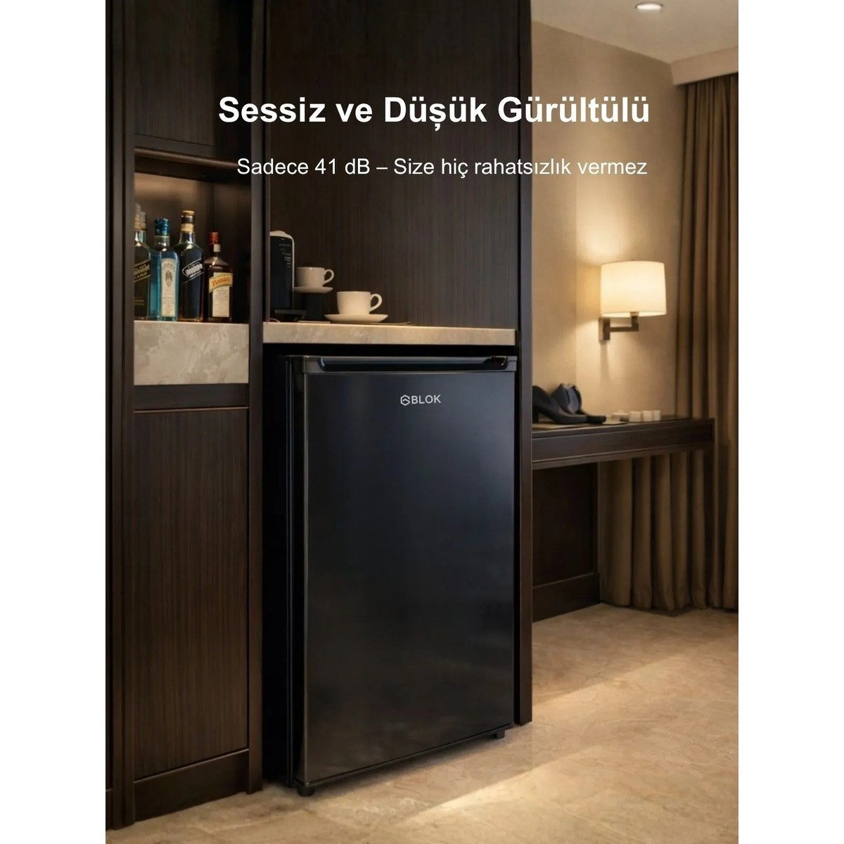 GBLOK BC-90E 85L Buzdolabı Siyah