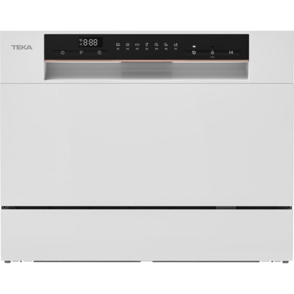 Teka - Lc 24700 Wh - Tezgah Üstü Dijital Bulaşık Makinesi - 7 Programlı 6 Kişilik - 55 cm - 114350000