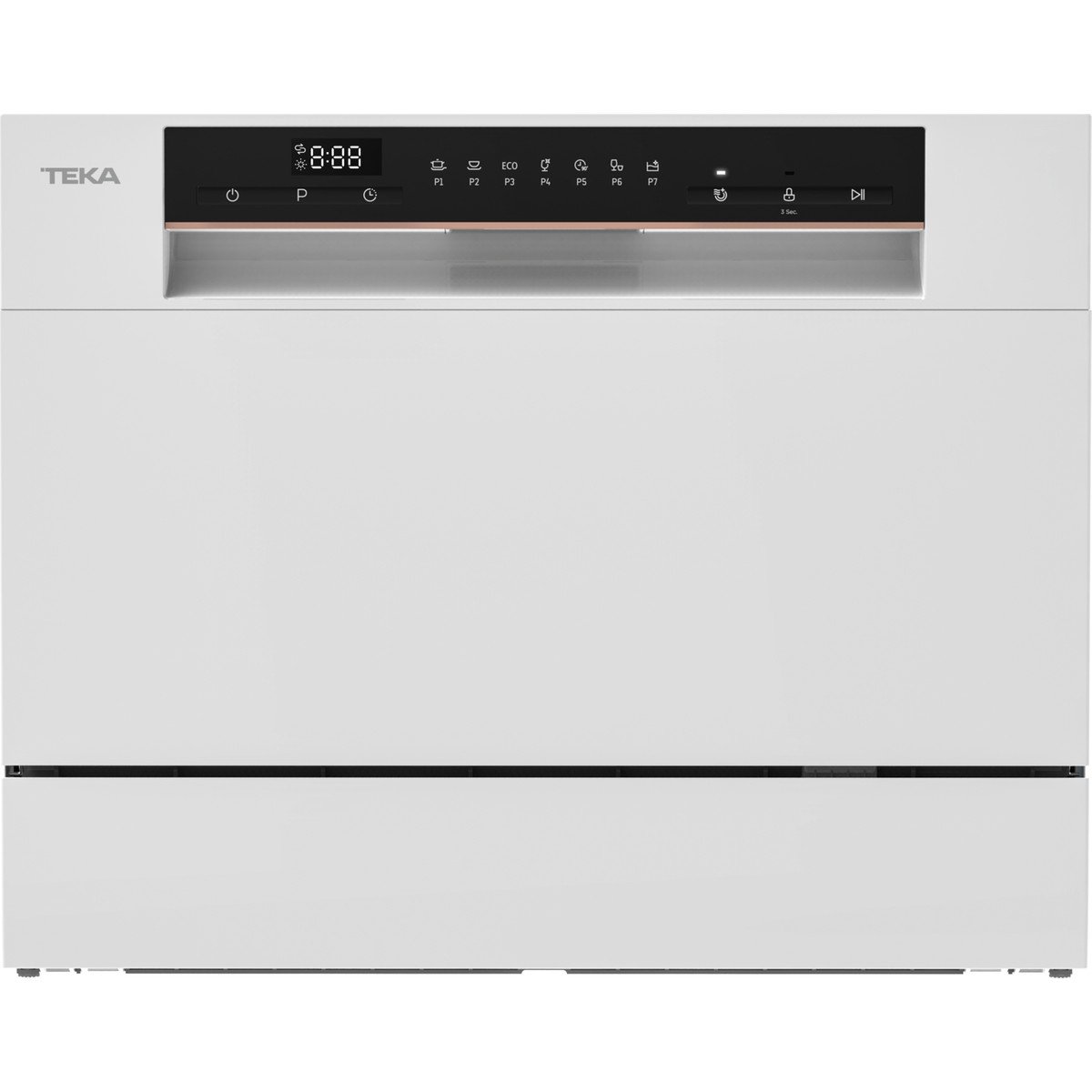 Teka - Lc 24700 Wh - Tezgah Üstü Dijital Bulaşık Makinesi - 7 Programlı 6 Kişilik - 55 cm - 114350000