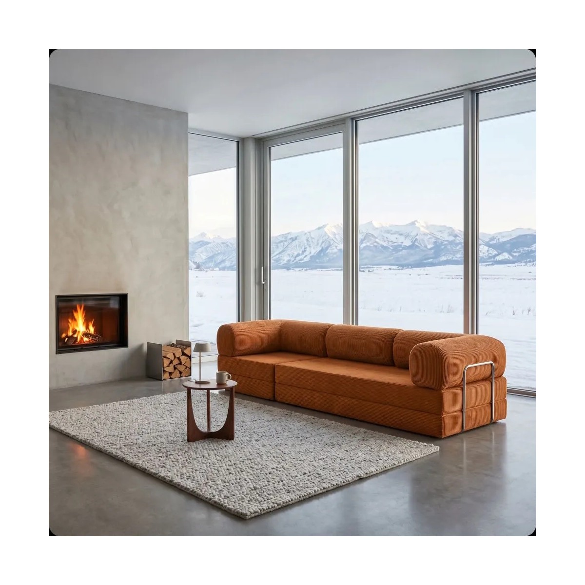 MONAMI Dechome 300 X100 Modüler Sünger Kanepe ve Yatak | 22 Dns | Taşınabilir, Yatak Olabilen |