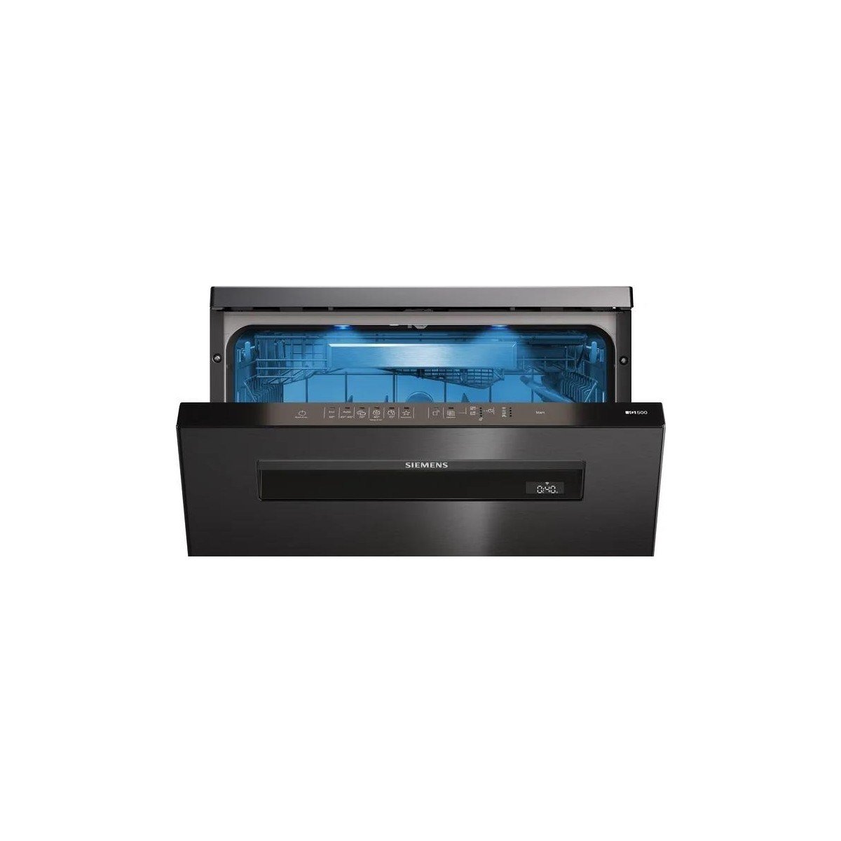 Siemens SN15EC00NT Solo Bulaşık Makinesi 6 Programlı Siyah Çelik
