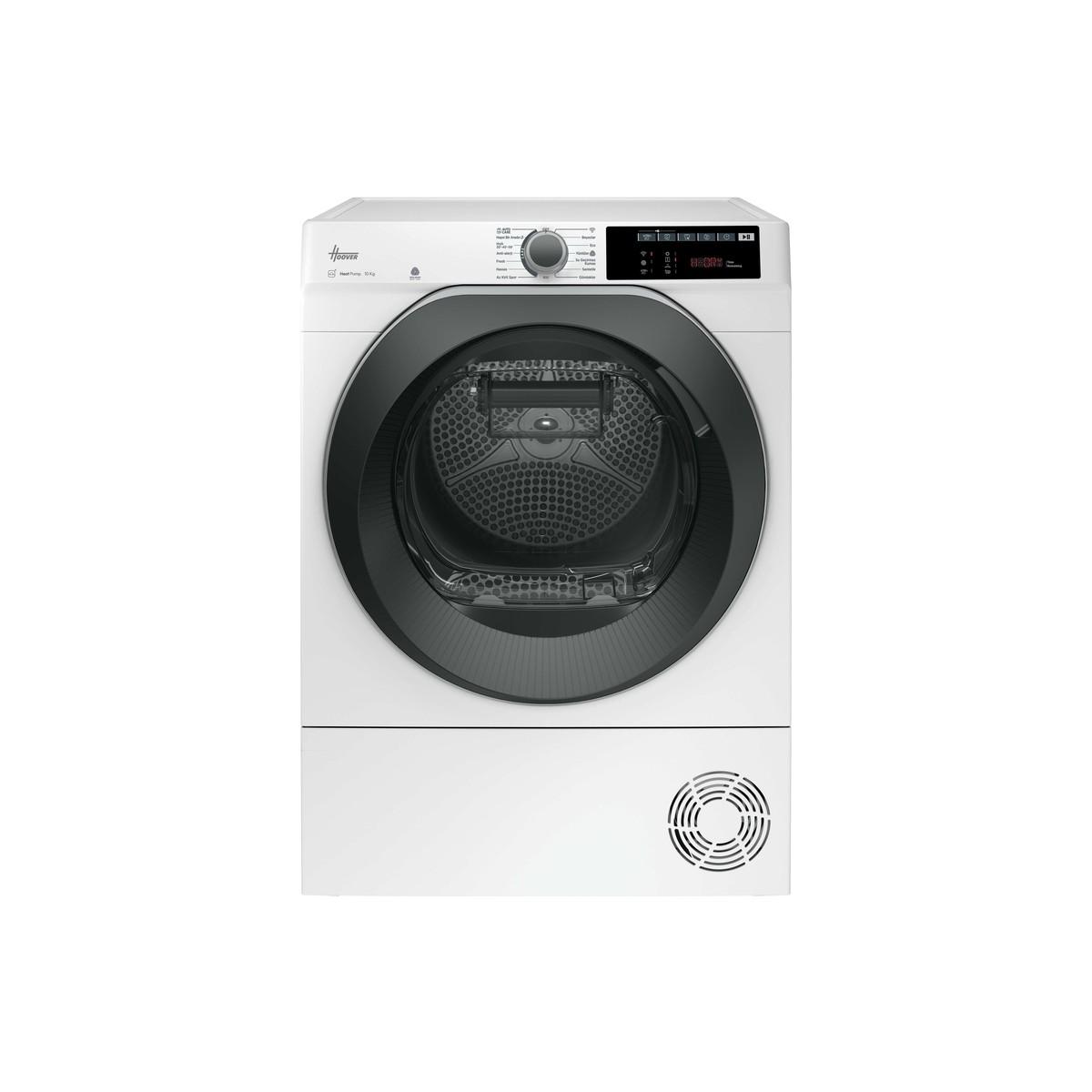 Hoover NDEH 10A2TSBE-17 10 kg Wi-Fi Bağlantılı Isı Pompalı Kurutma Makinesi