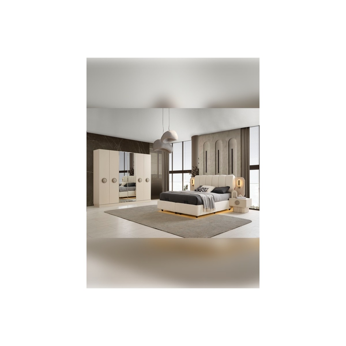%100 Mdf Moda Yatak Odası Takımı