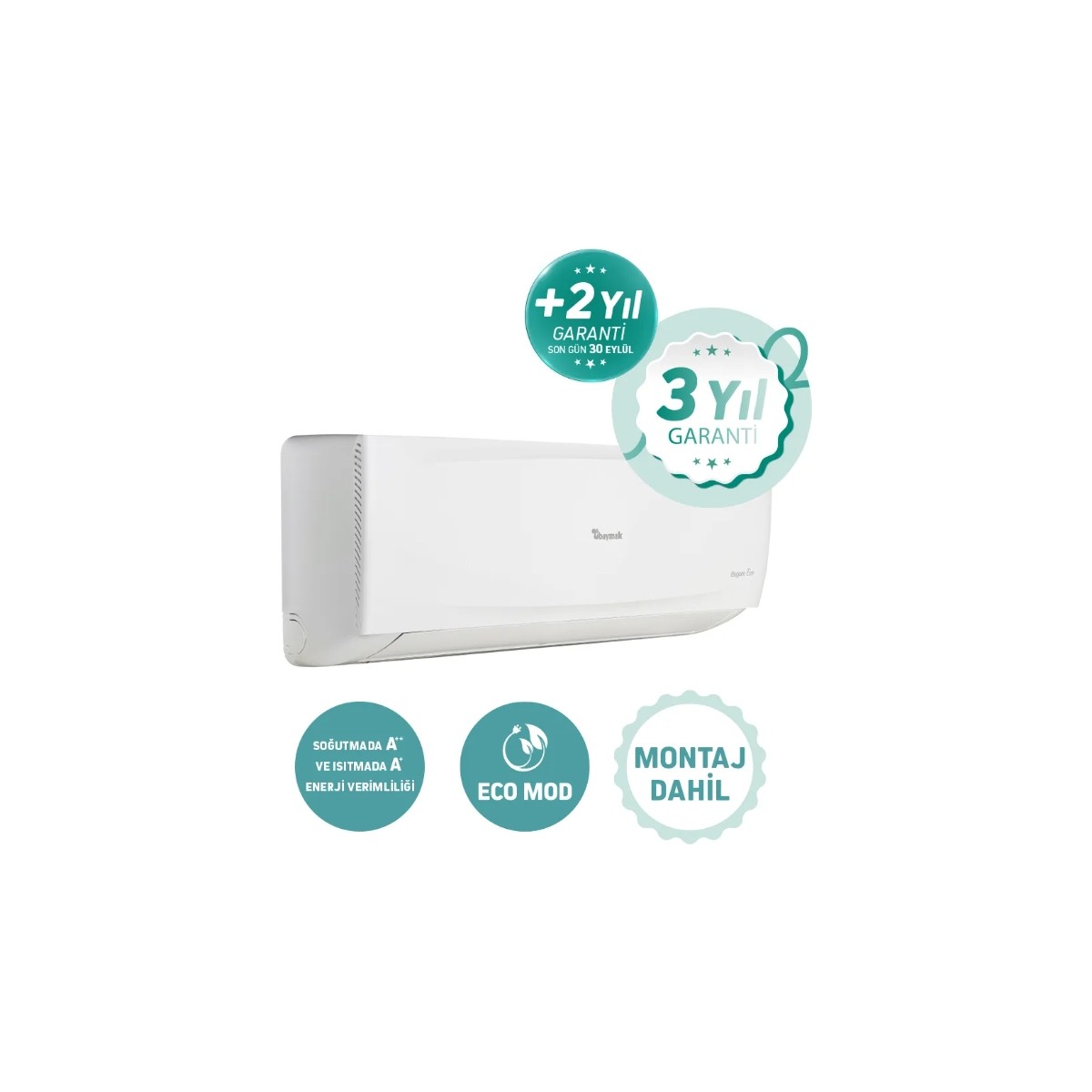 Baymak Elegant Eco 12000 Btu Inverter Duvar Tipi Klima