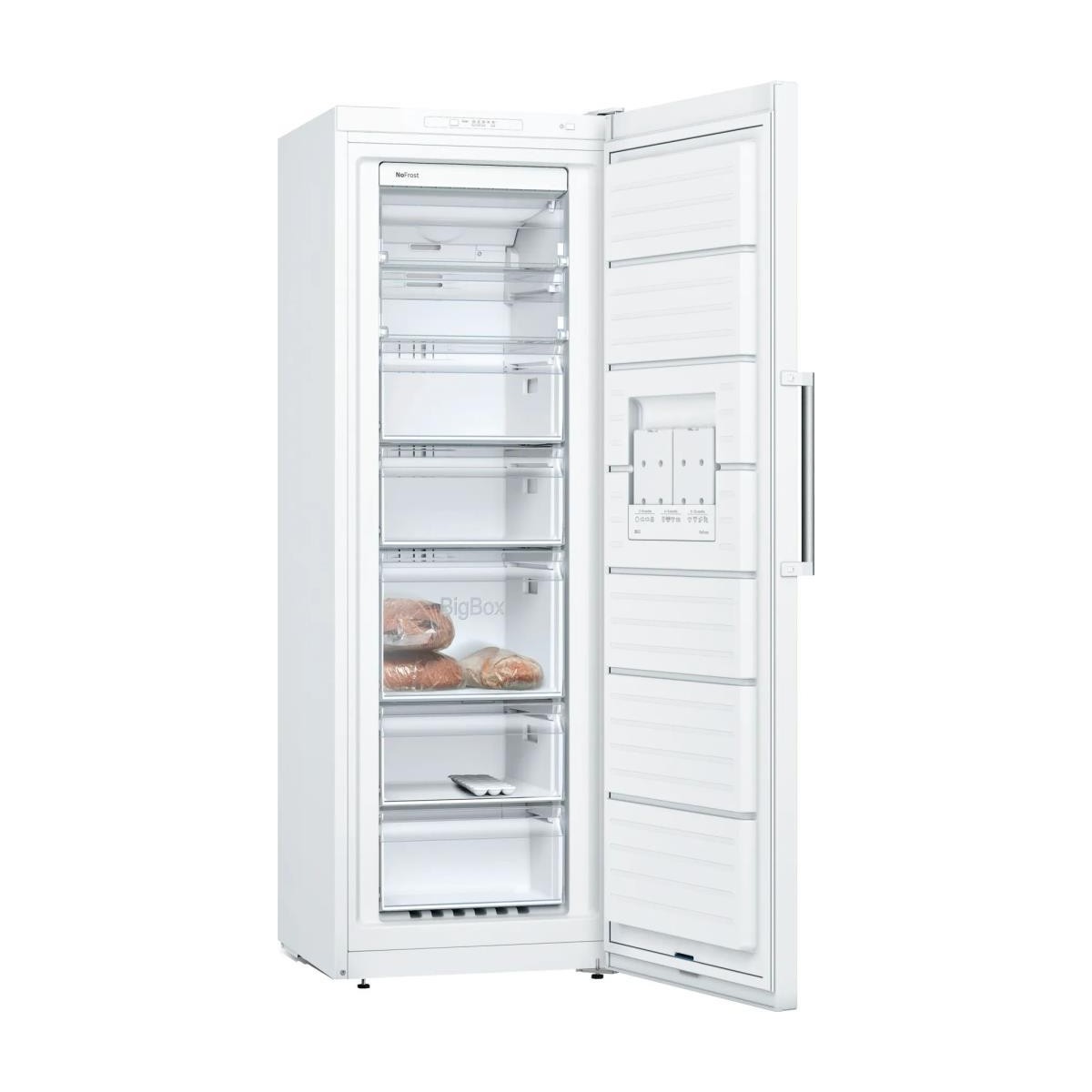 Profilo DF1133WENN NOFROST Solo 7 Çekmeceli Dikey Beyaz Derin Dondurucu 225 LT